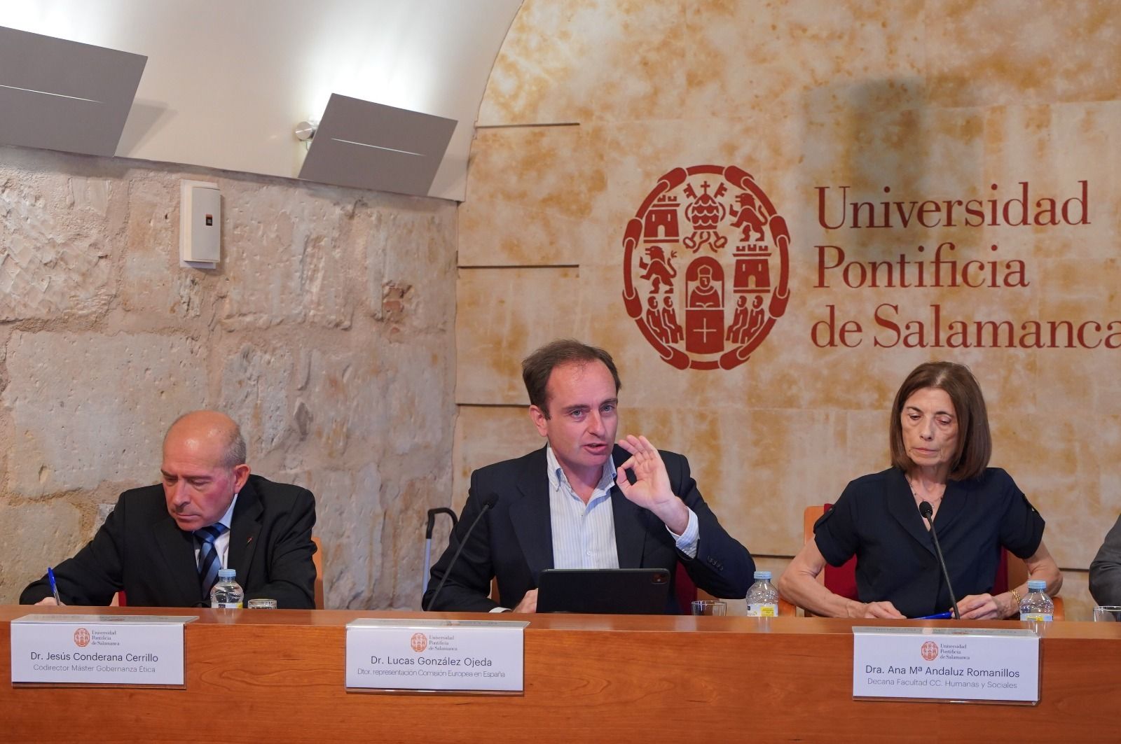 Lucas González Ojeda pronunció la conferencia inaugural