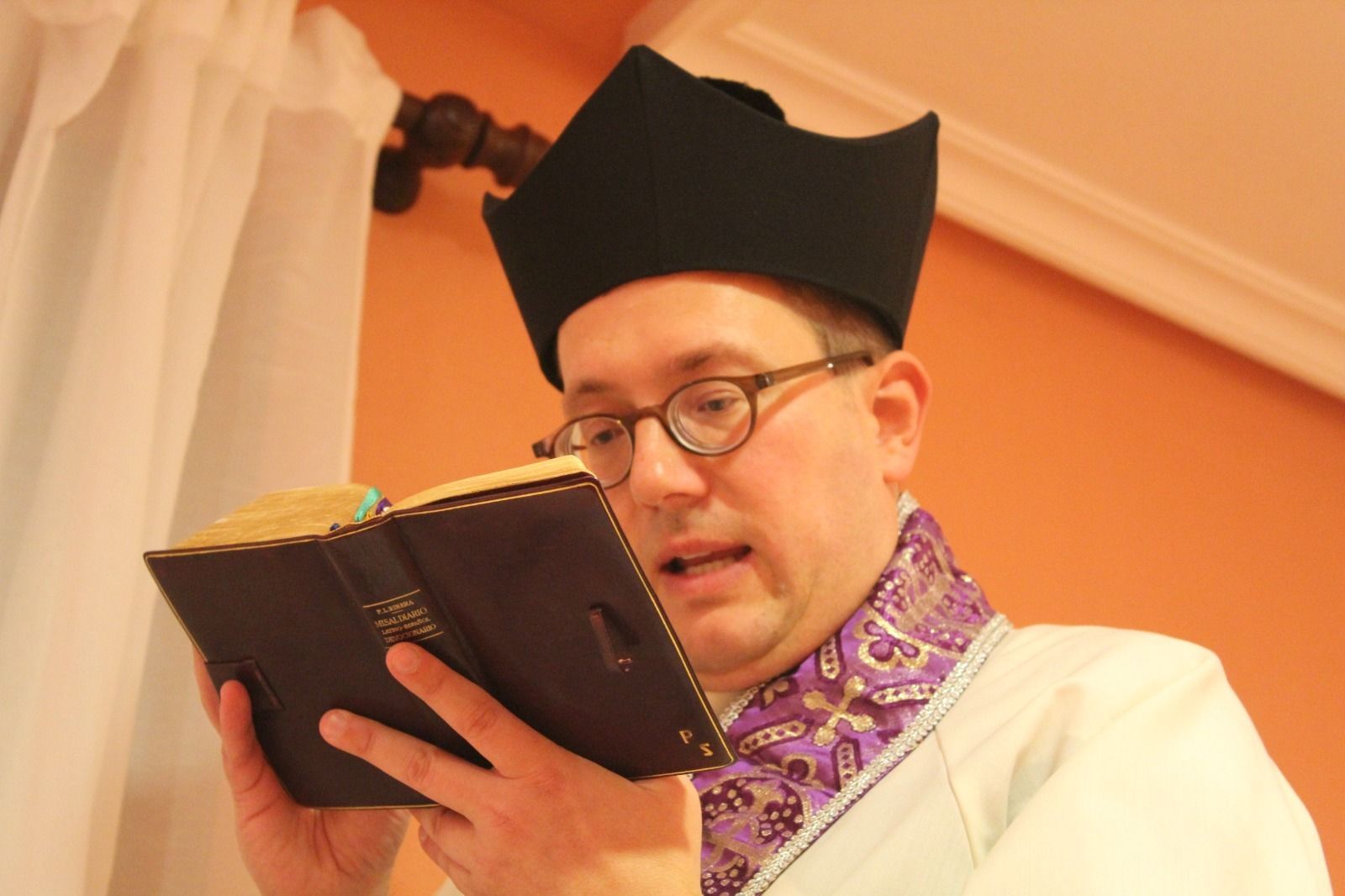 El P. Manuel, en Arriondas