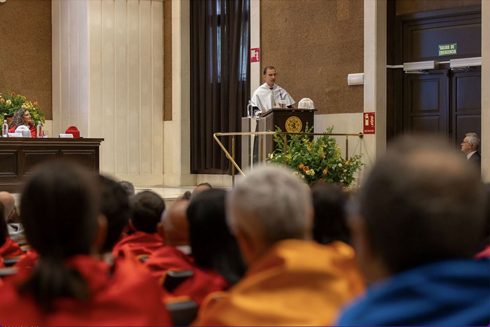 El profesor Castelao pronuncia la lección inaugural