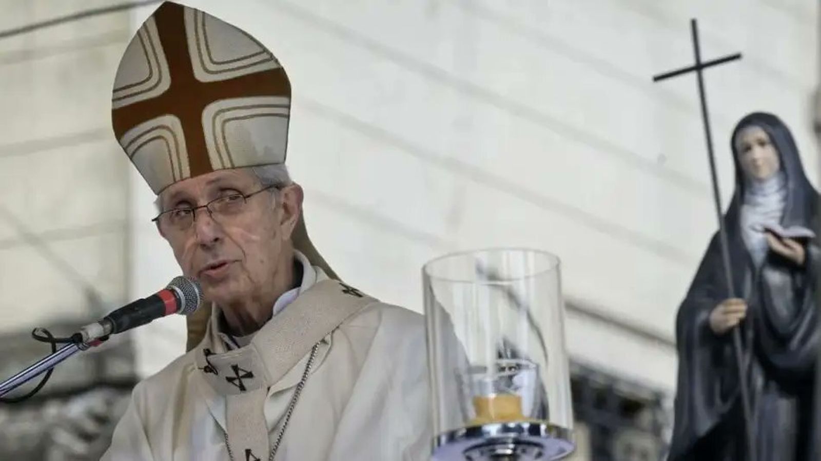 Poli, en la misa de San Cayetano