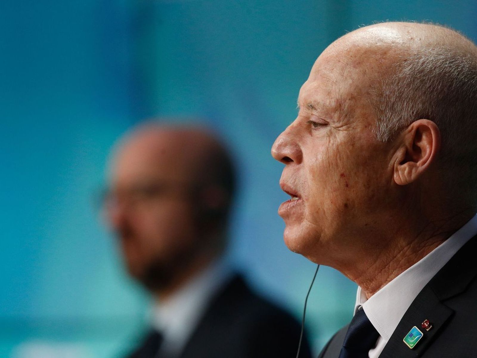 Kais Saied, presidente de Túnez