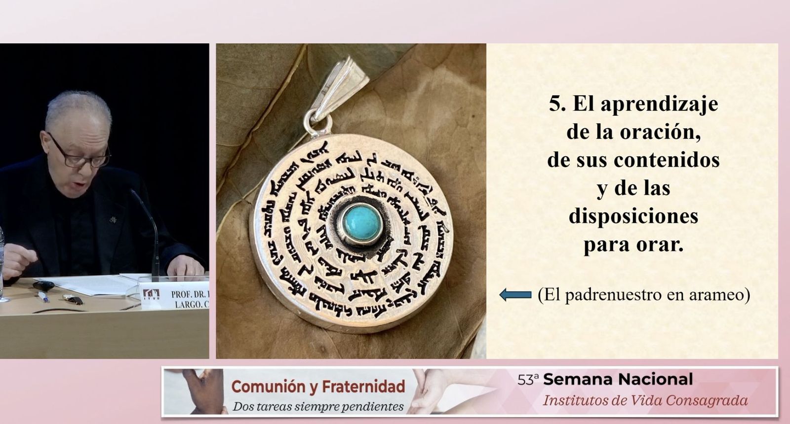 Pablo Largo, durante su conferencia