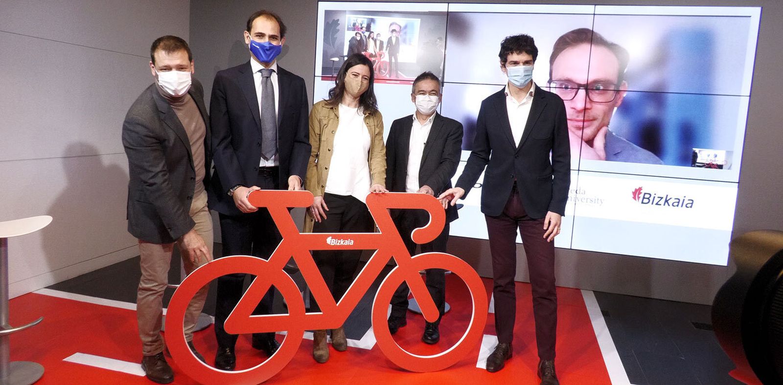 Deusto, movilidad sostenible en bicicleta