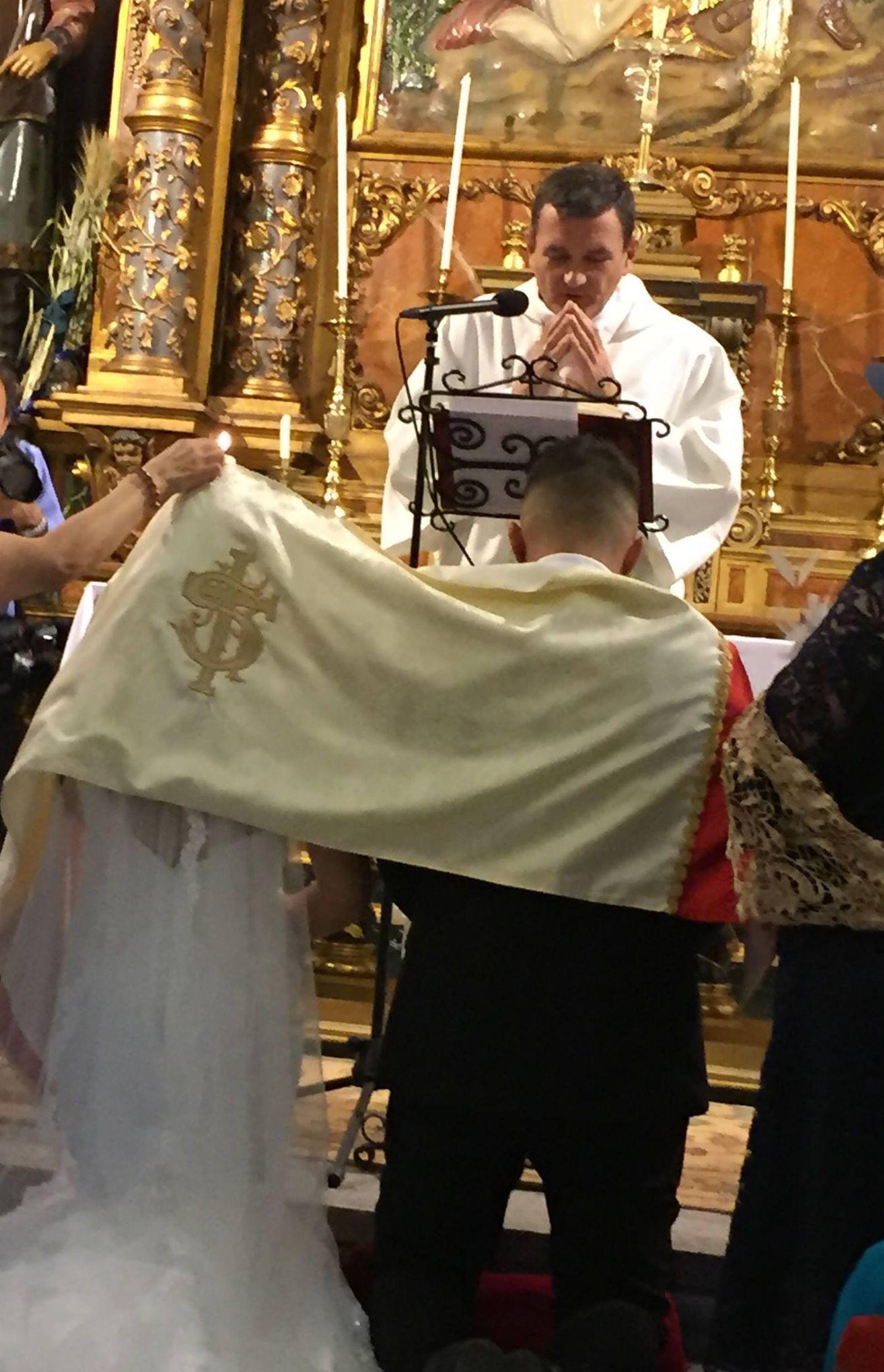 Boda celebrada por un diácono