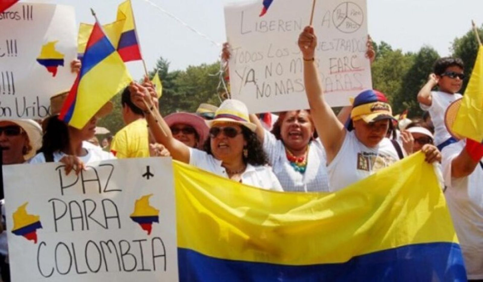 Reivindicación de la paz en Colombia