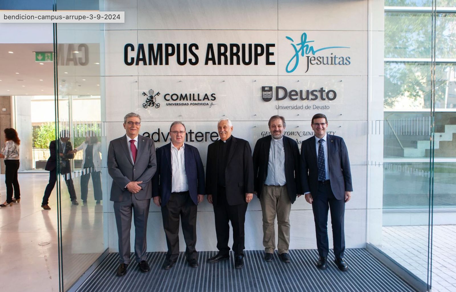 Bendición del 'Campus Arrupe' en Madrid