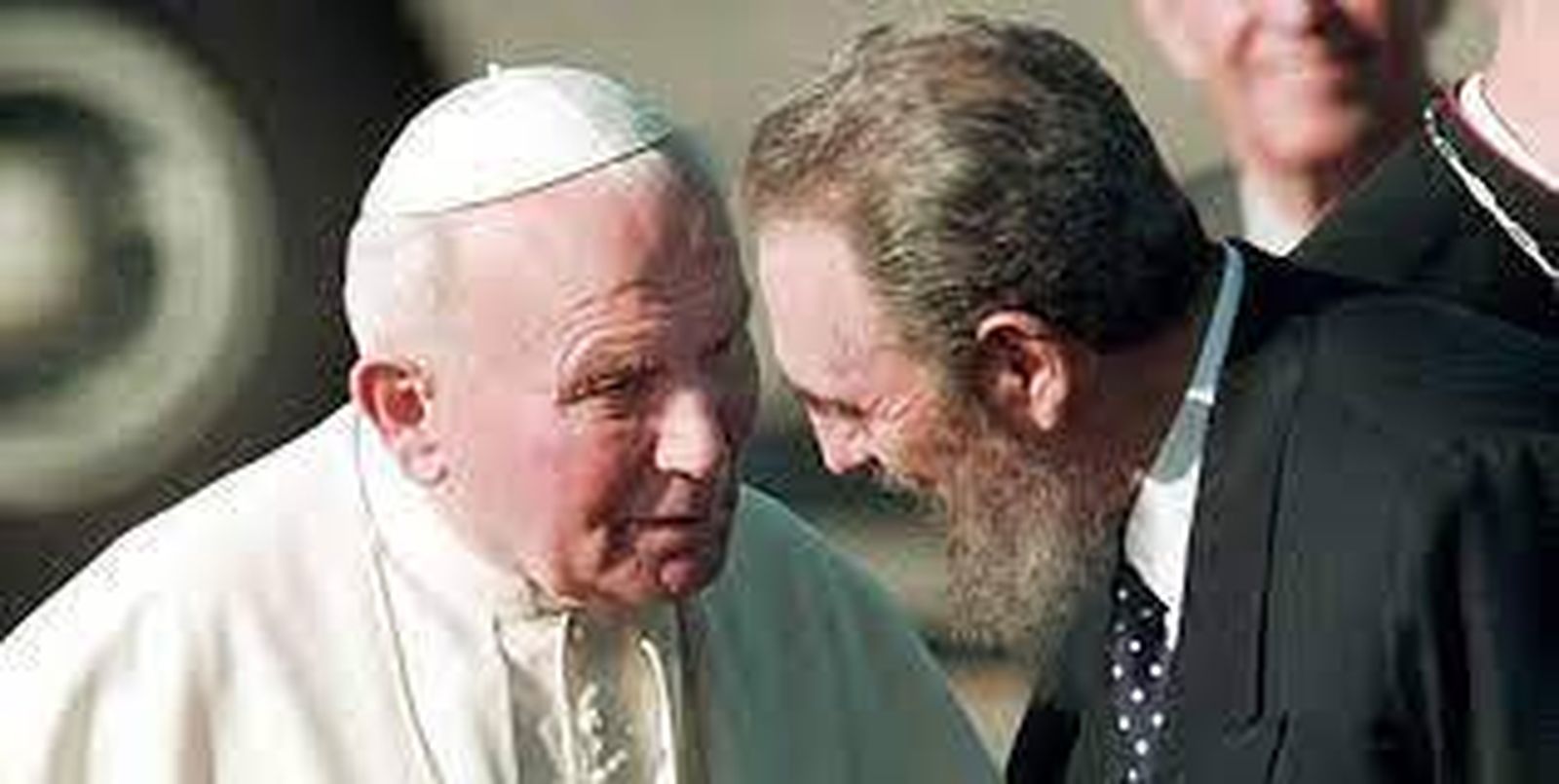 Juan Pablo II y Fidel Castro