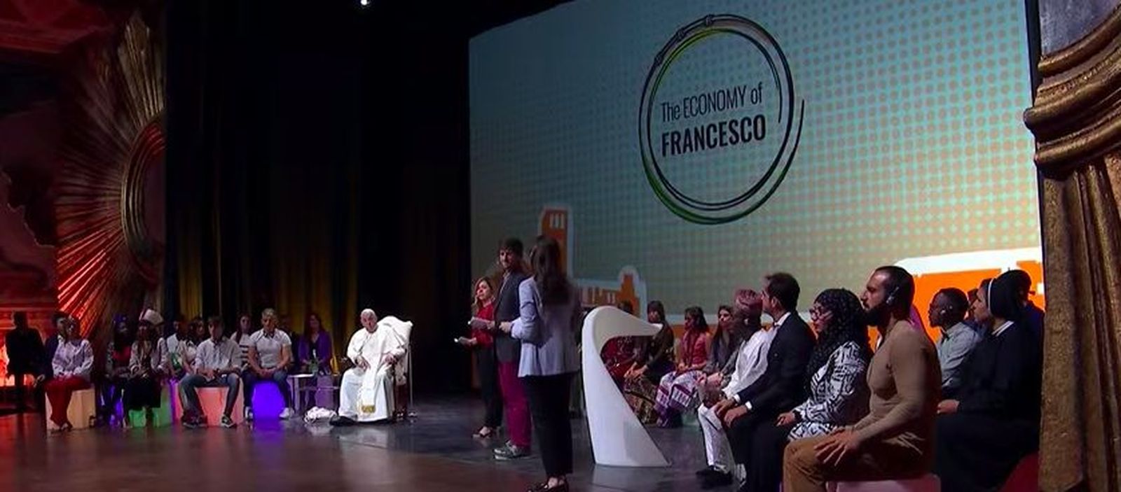 El Papa cerró 'La Economía de Francisco' desde Asís