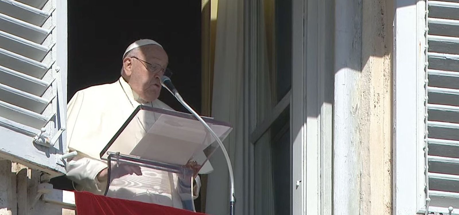 Francisco, en el Angelus de hoy