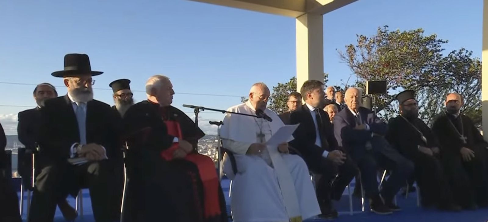 Papa, a los líderes religiosos