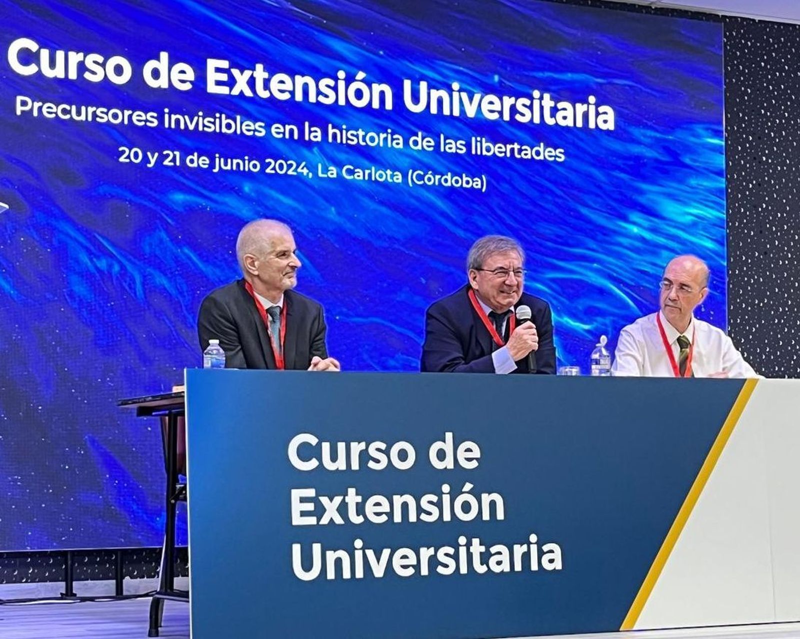 Fernando Martínez, durante su intervención