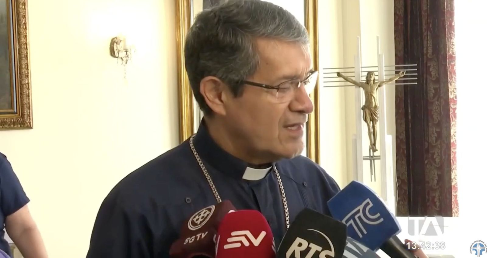 Luis Cabrera, arzobispo de Guayaquil, Ecuador.