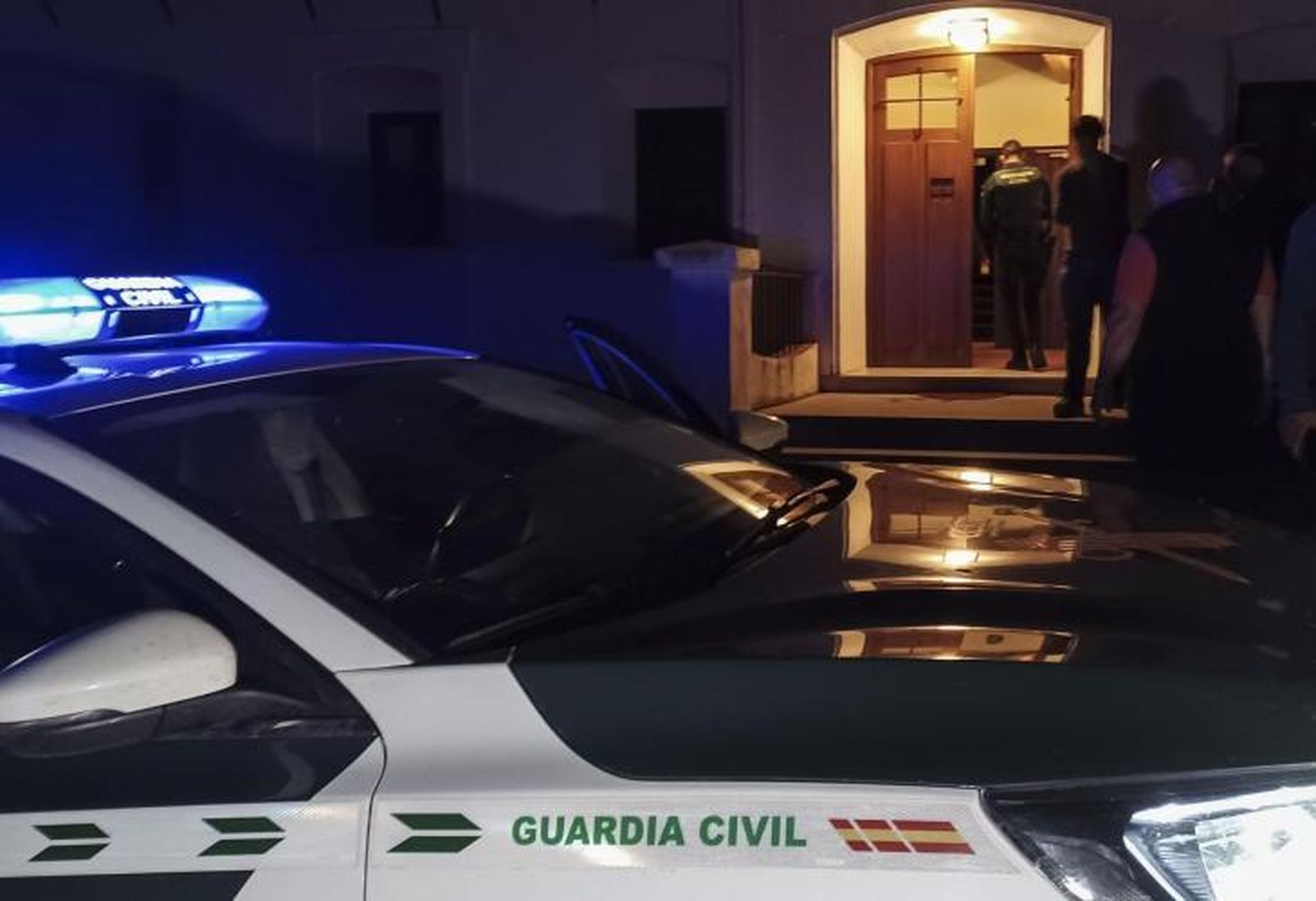 La Guardia Civil, en el monasterio de Gilet