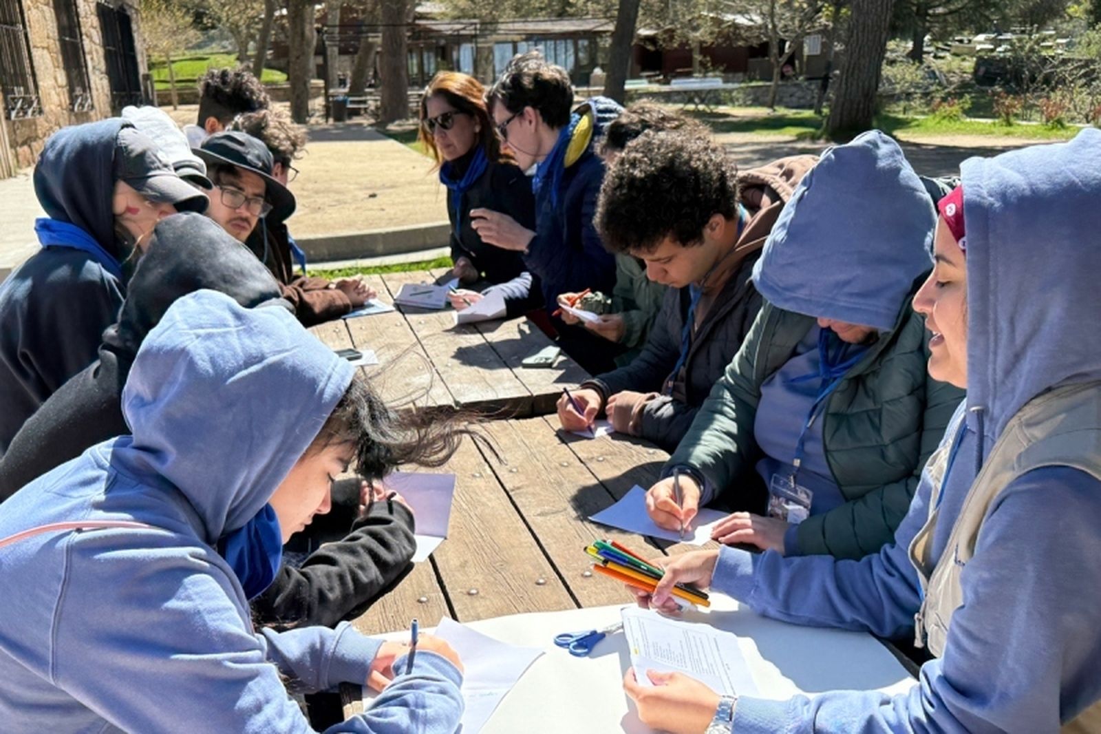 Durante el encuentro, se hicieron diferentes actividades para profundizar en los mensajes de la campaña anual