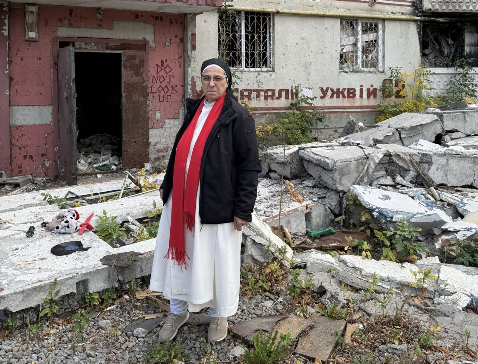 Sor Lucía, en Ucrania