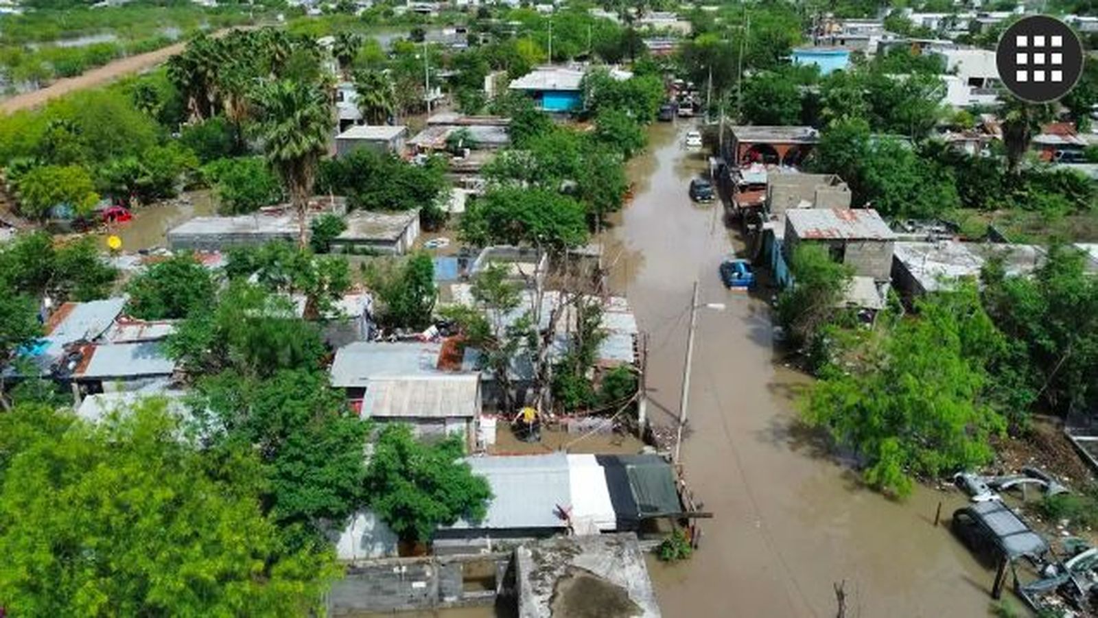 Piden ayuda ante inundaciones en Reynosa, Tamaulipas