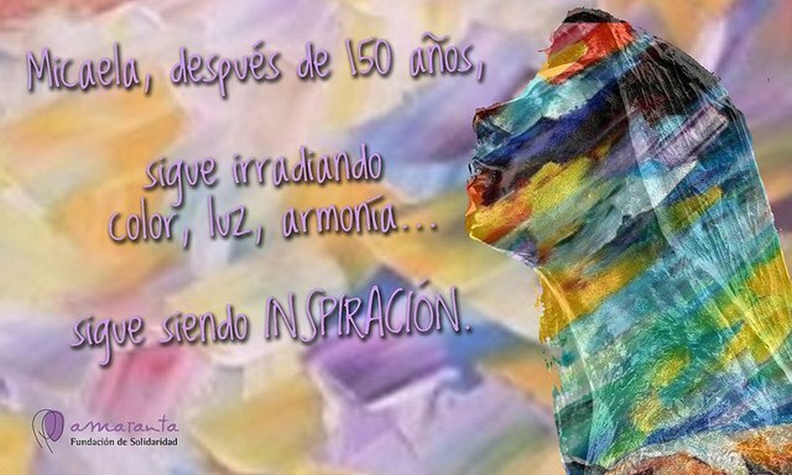Santa María Micaela, inspiración de la Fundación Amaranta