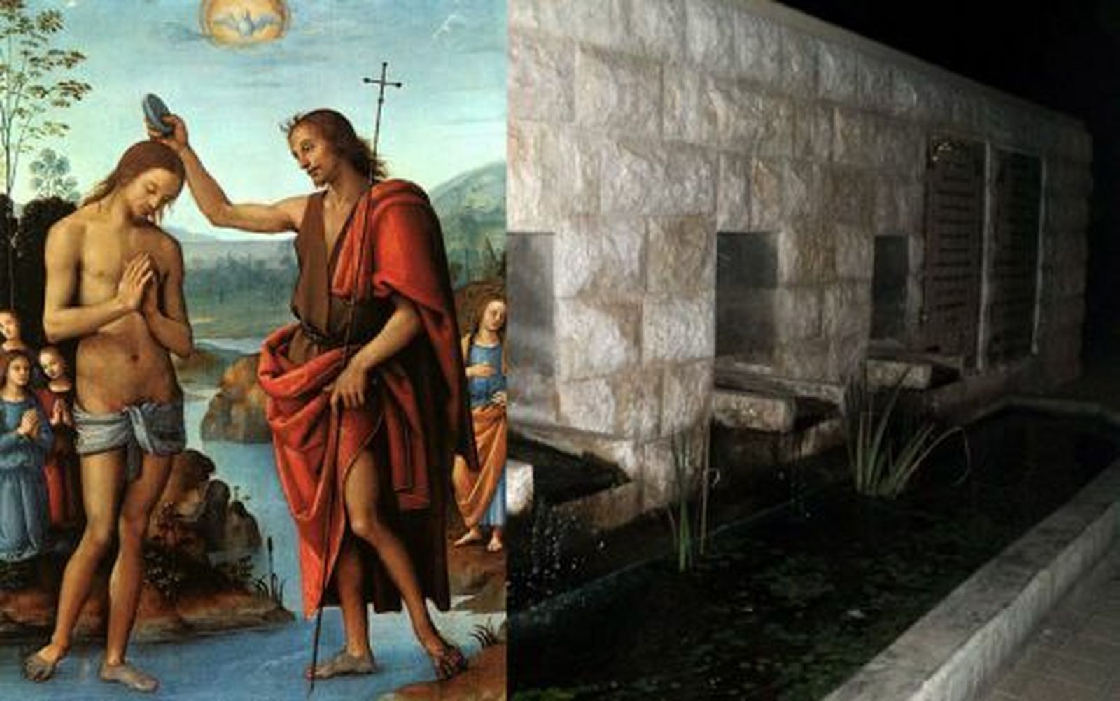 Bautismo de Jesús en el Jordán