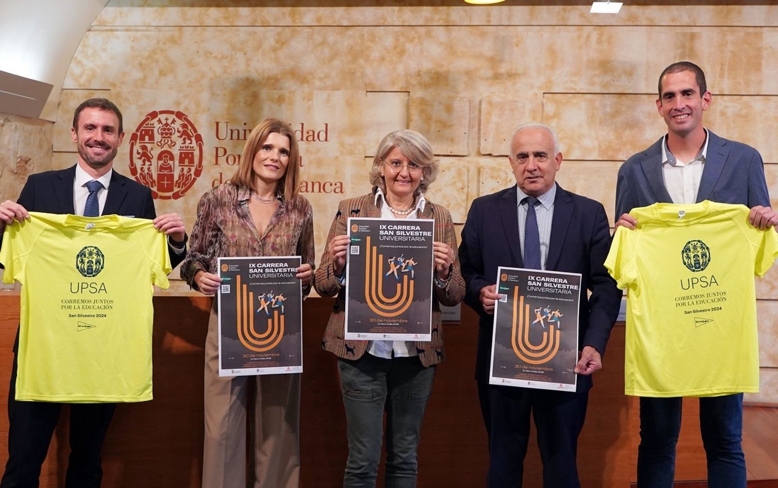 Presentación de la IX San Silvestre de la UPSA
