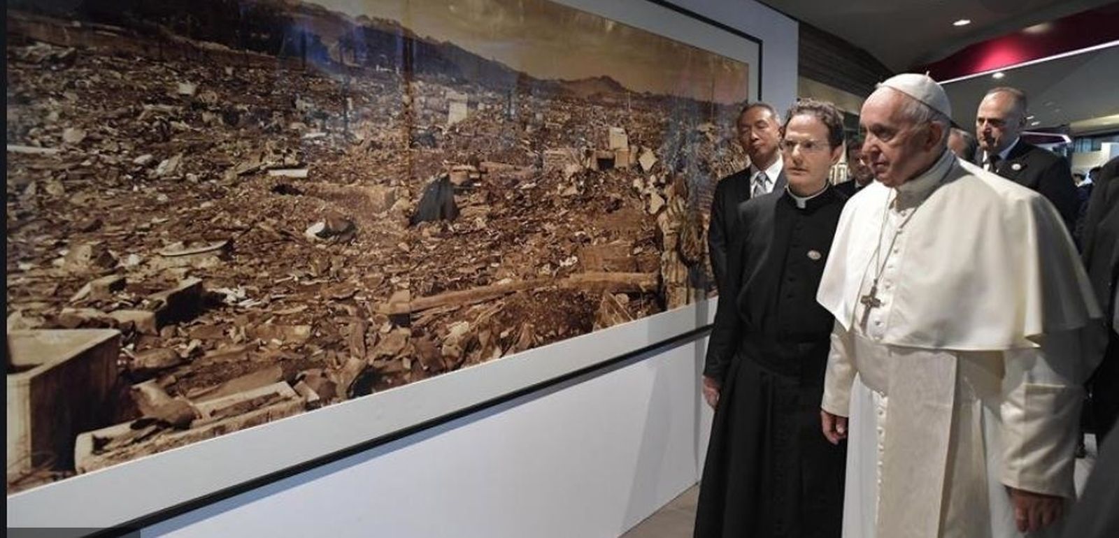 El Papa, en Hiroshima