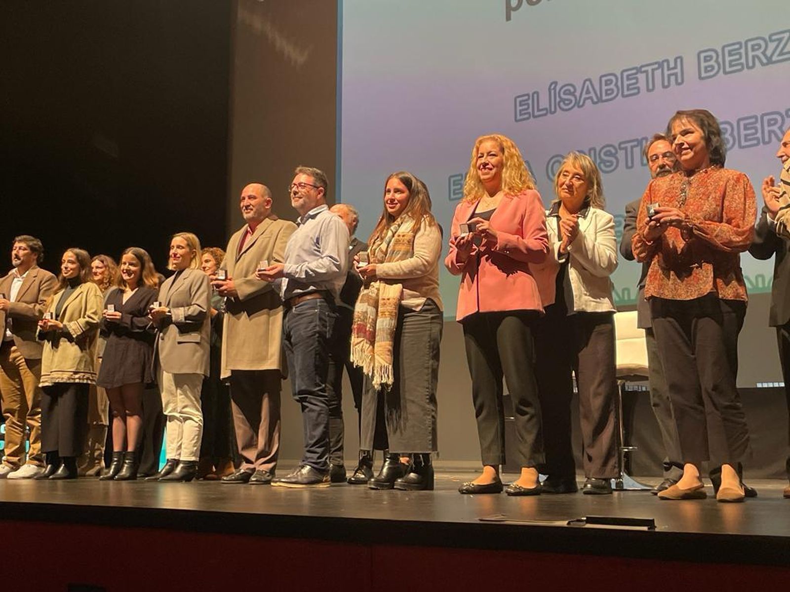 Diácono y psicólogo en el homenaje