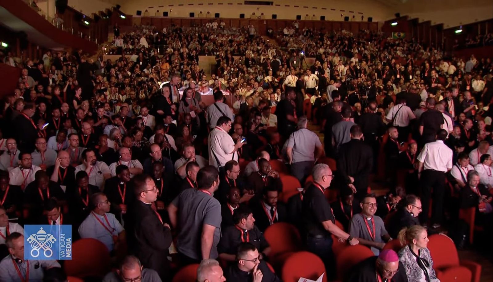 Participantes en el Encuentro Internacional de Sacerdotes Felices