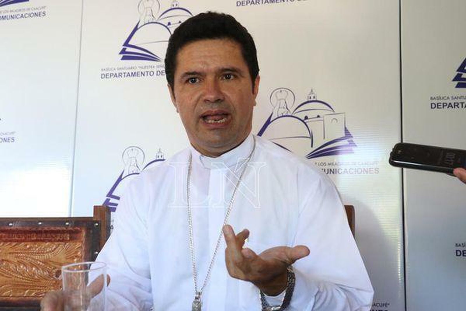 Monseñor Amancio Benítez, ecretario general de la Conferencia Episcopal Paraguaya (CEP)