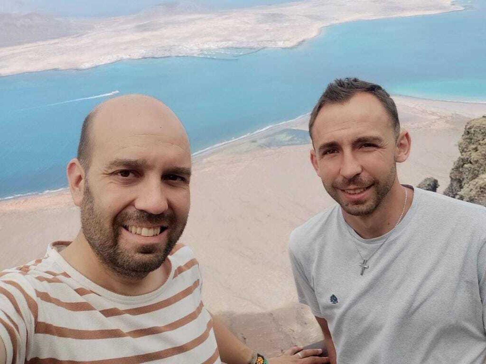 Mario Calvo y José María López Villa