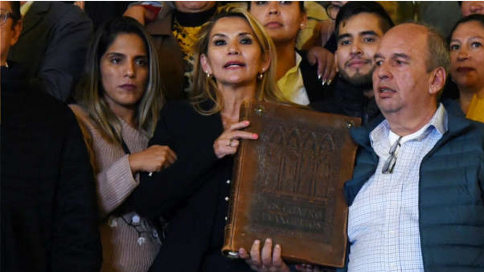 Nueva presidenta de Bolivia