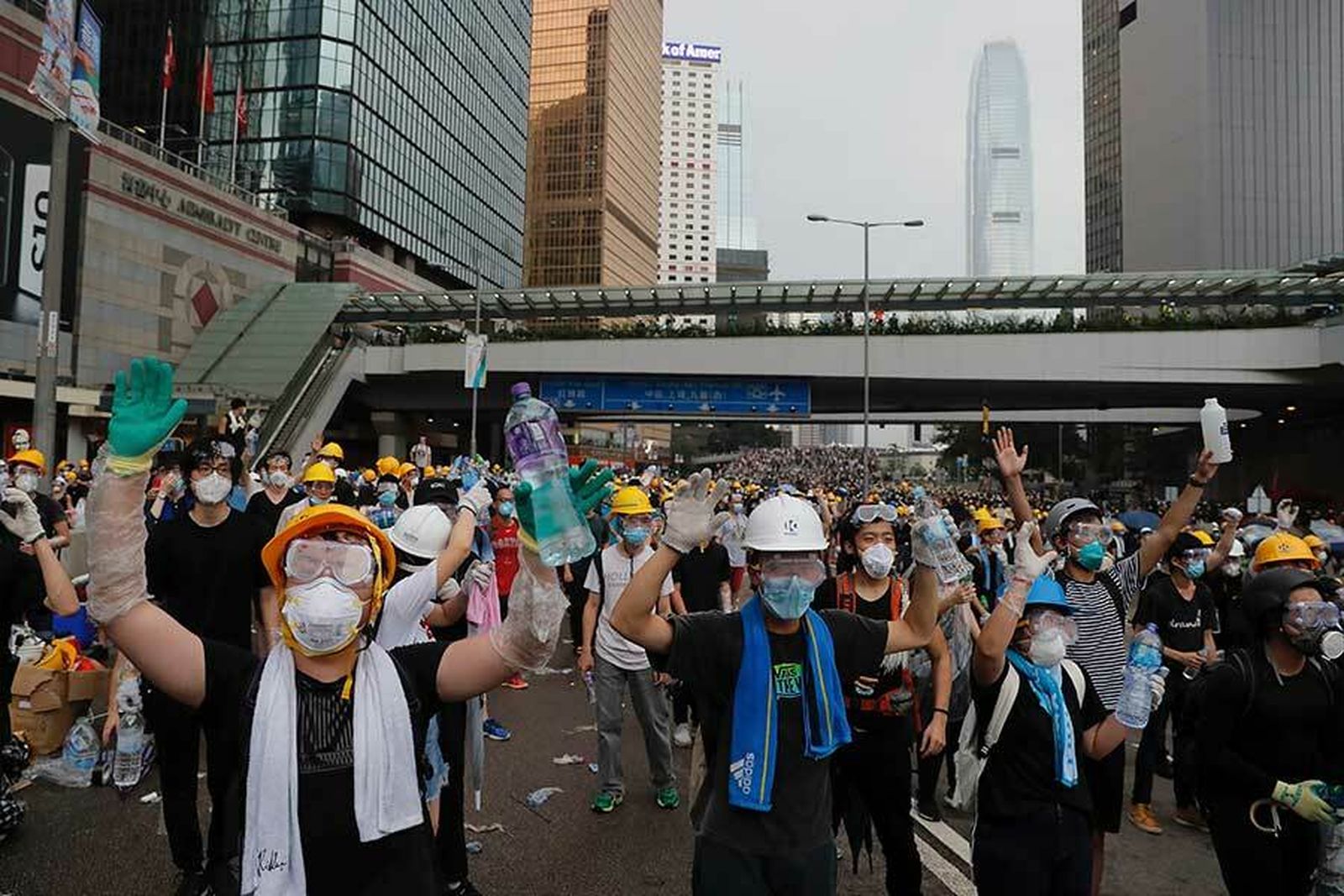 Protesta en Hong Kong por la ley de extradición a China