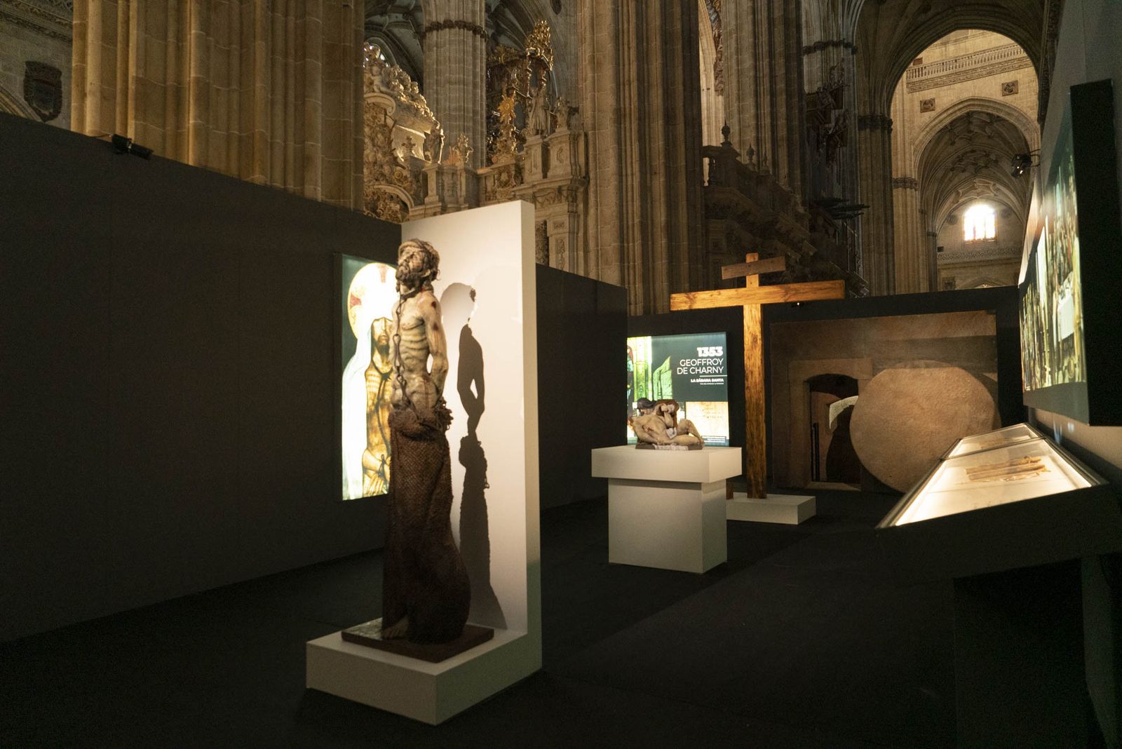 Exposición en la catedral de Salamanca