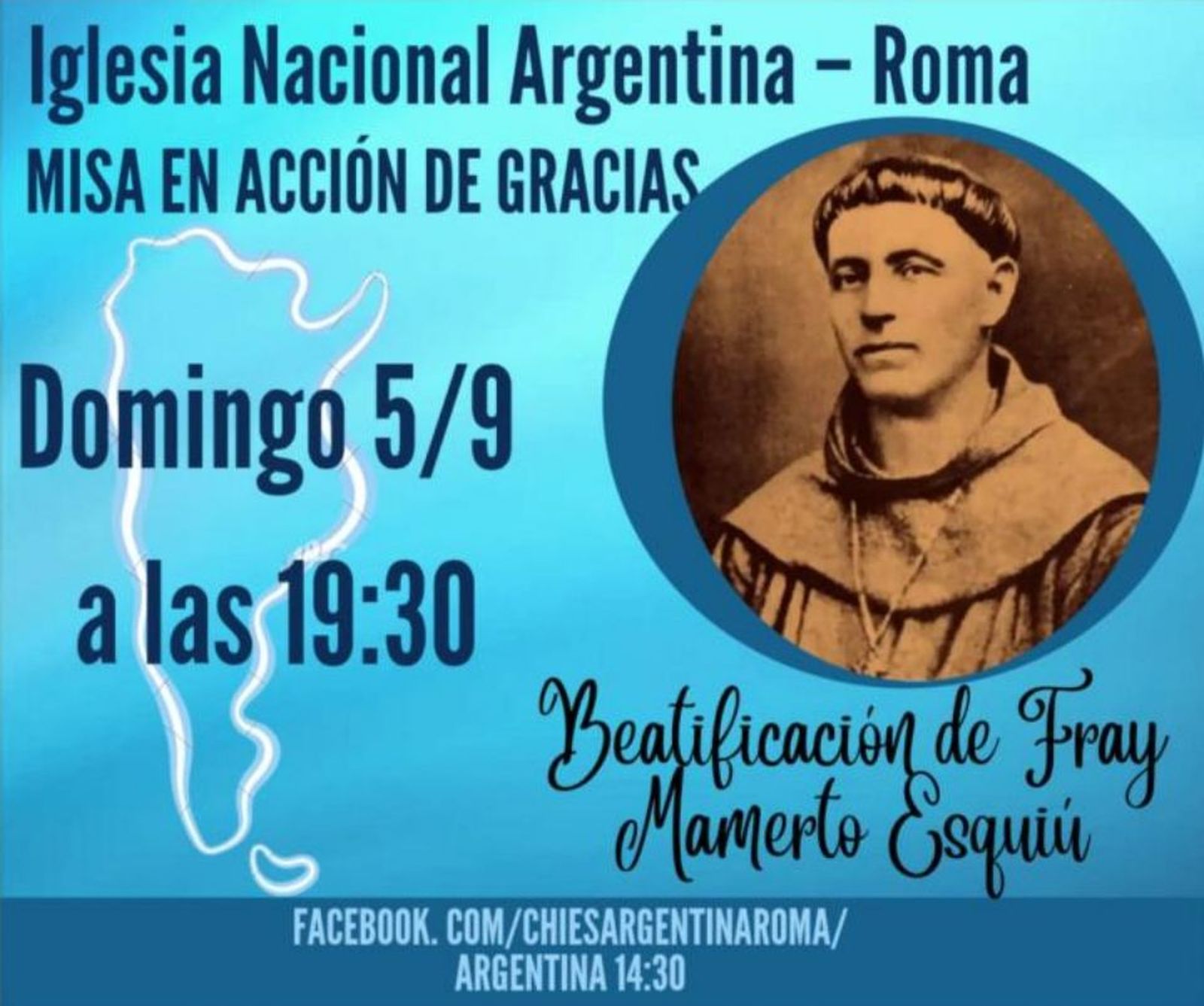 Beatificación fray Marmerto Esquiú