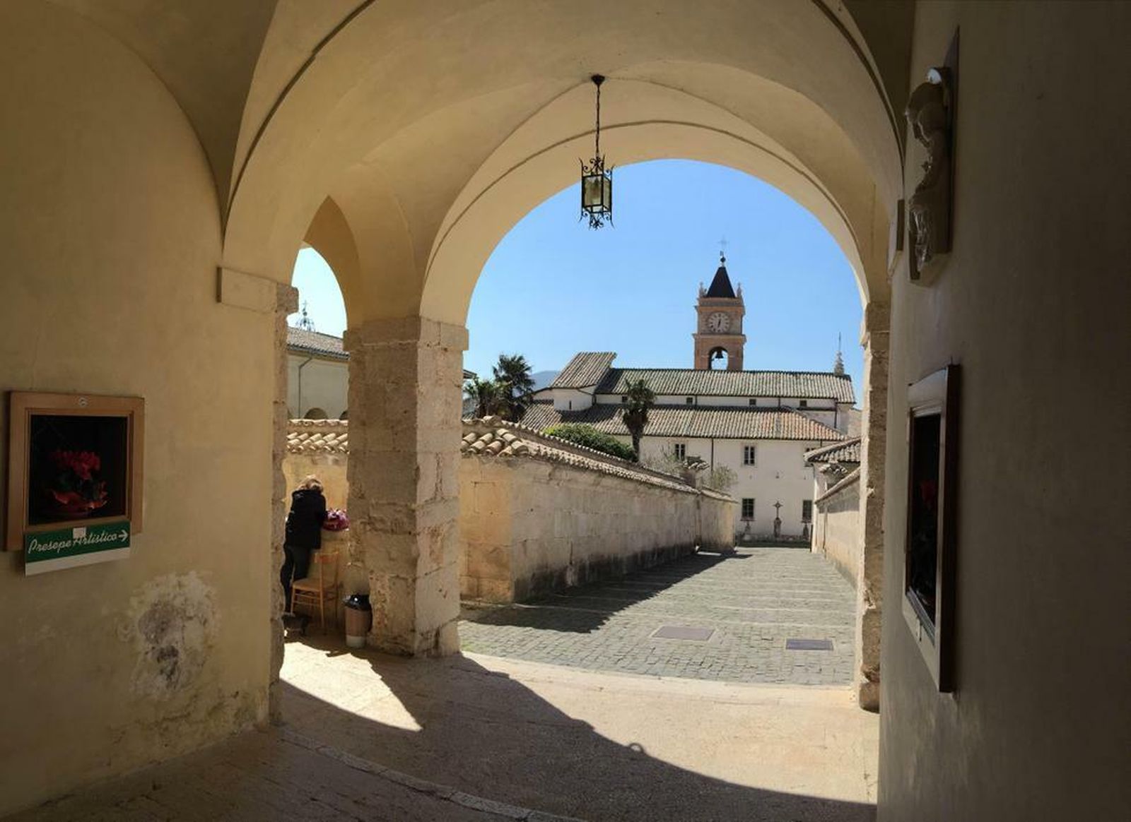 Arco en la Cartuja de Trisulti