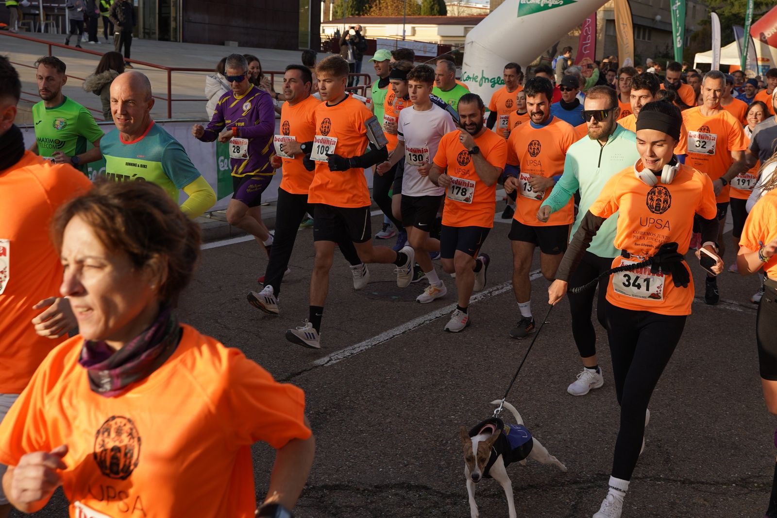 Un momento de la carrera