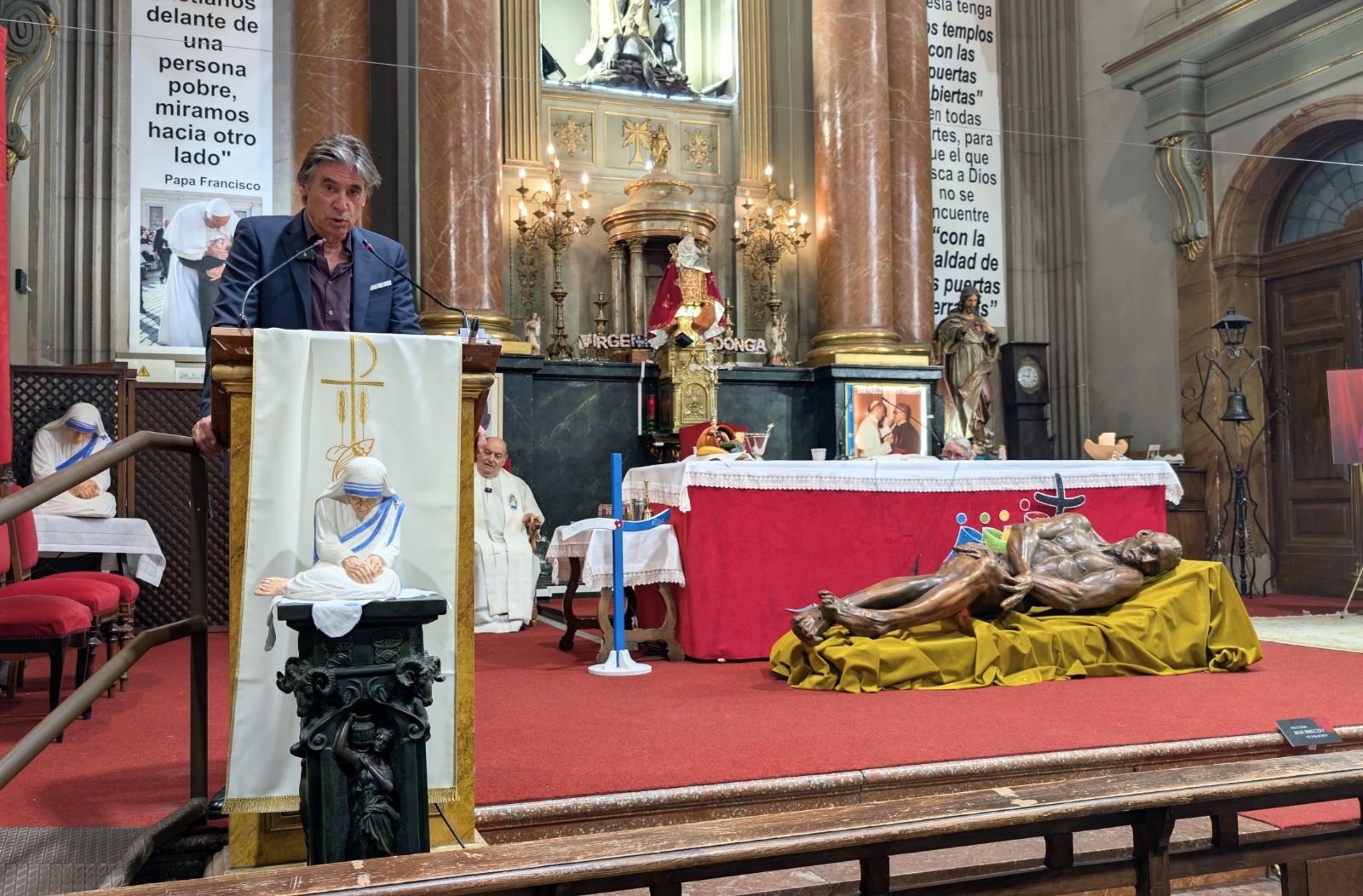 El artista presentó Resurrectio