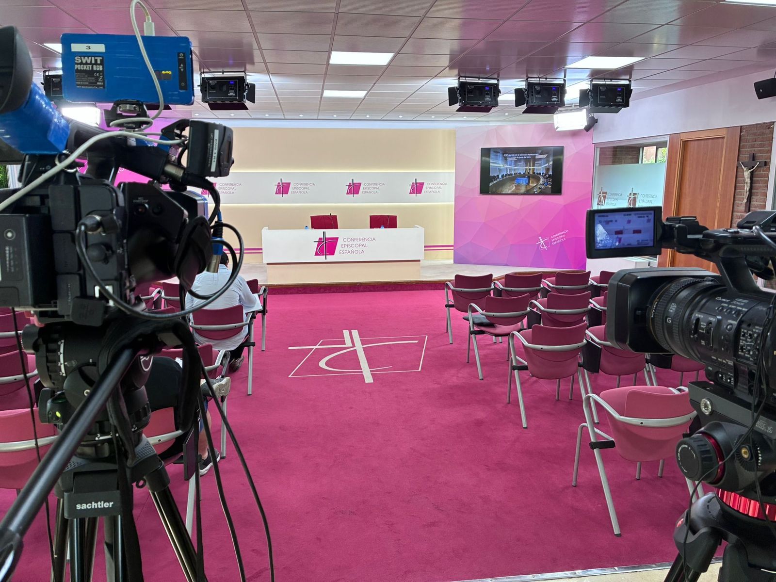 Sala de prensa de la CEE