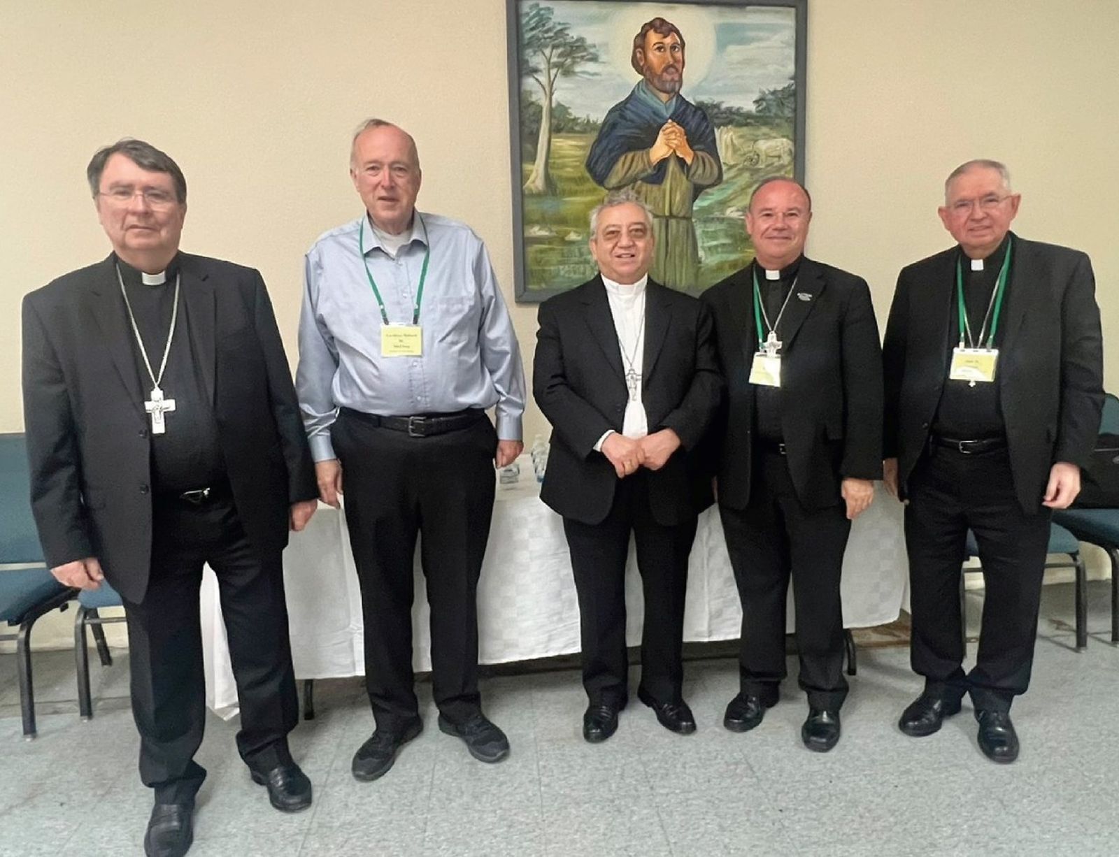 Francisco Moreno Barrón, participa en el Encuentro con Obispos de EUA en pleno