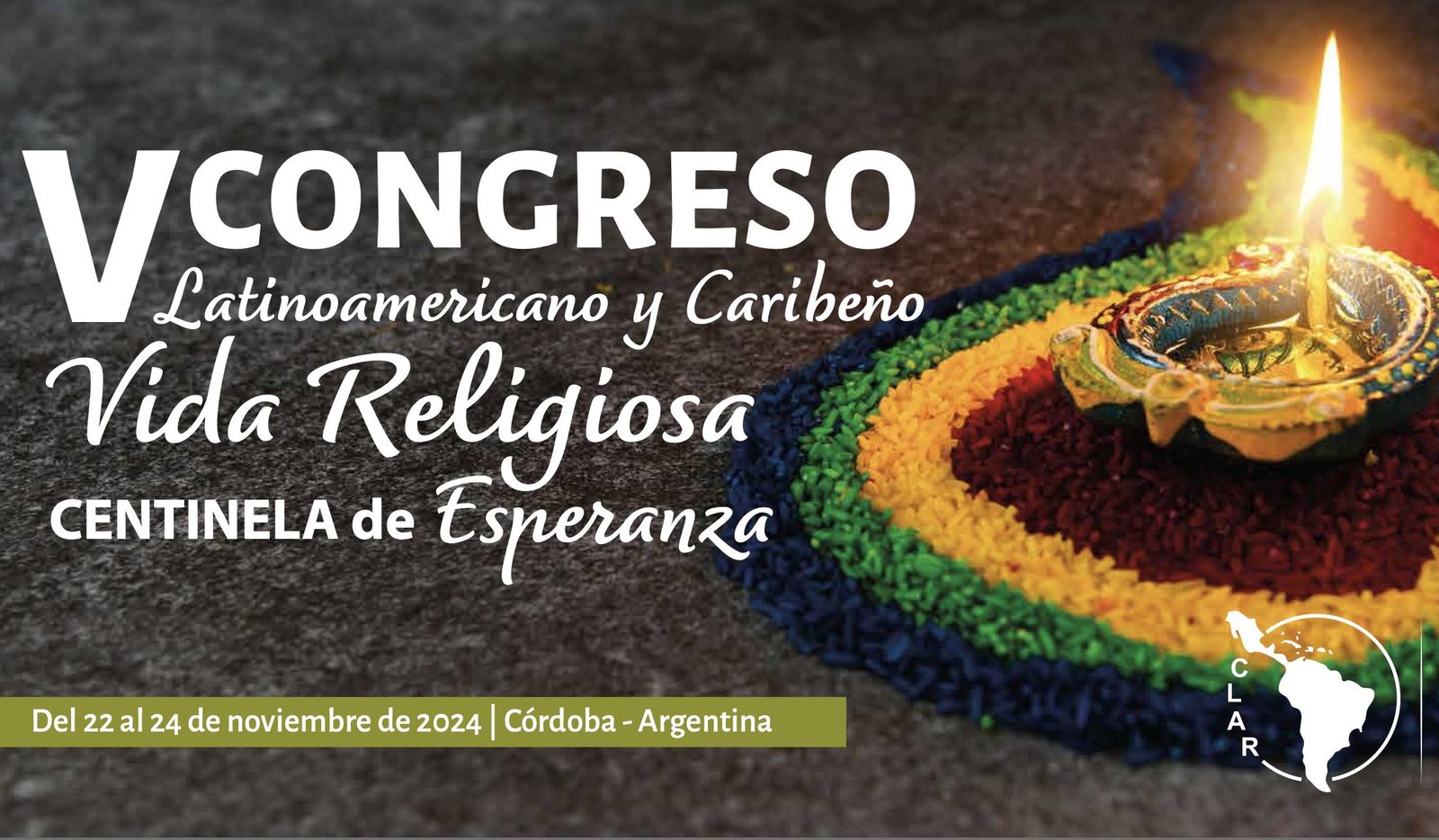 Cartel del V Congreso de la Vida Consagrada de la CLAR