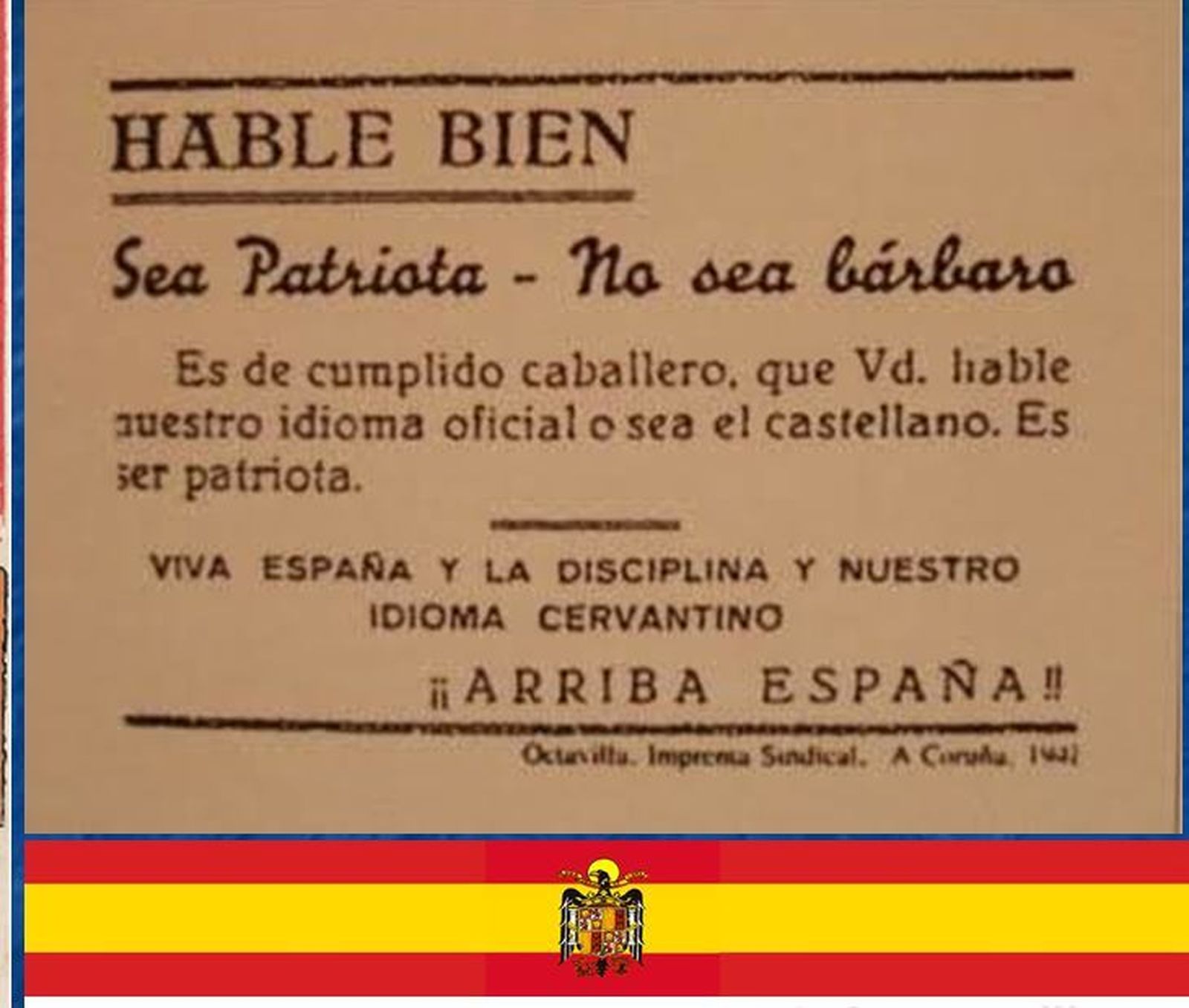 Cómo antes una parte de la Iglesia desprecia el valenciano