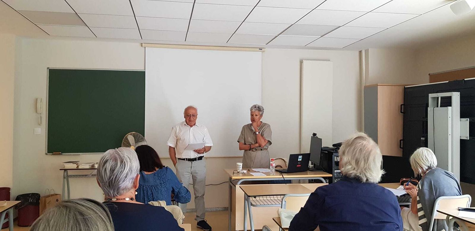 Tamayo en el curso 'La compasión en un mundo injusto' en Laredo