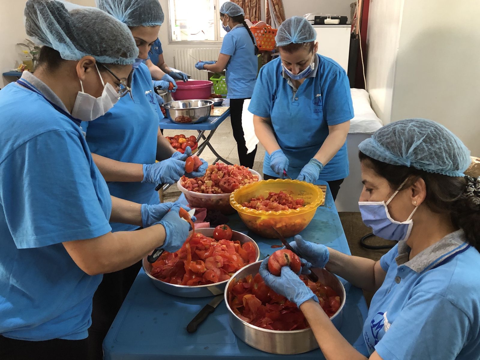 Proyecto Manos Unidas con mujeres en Alepo