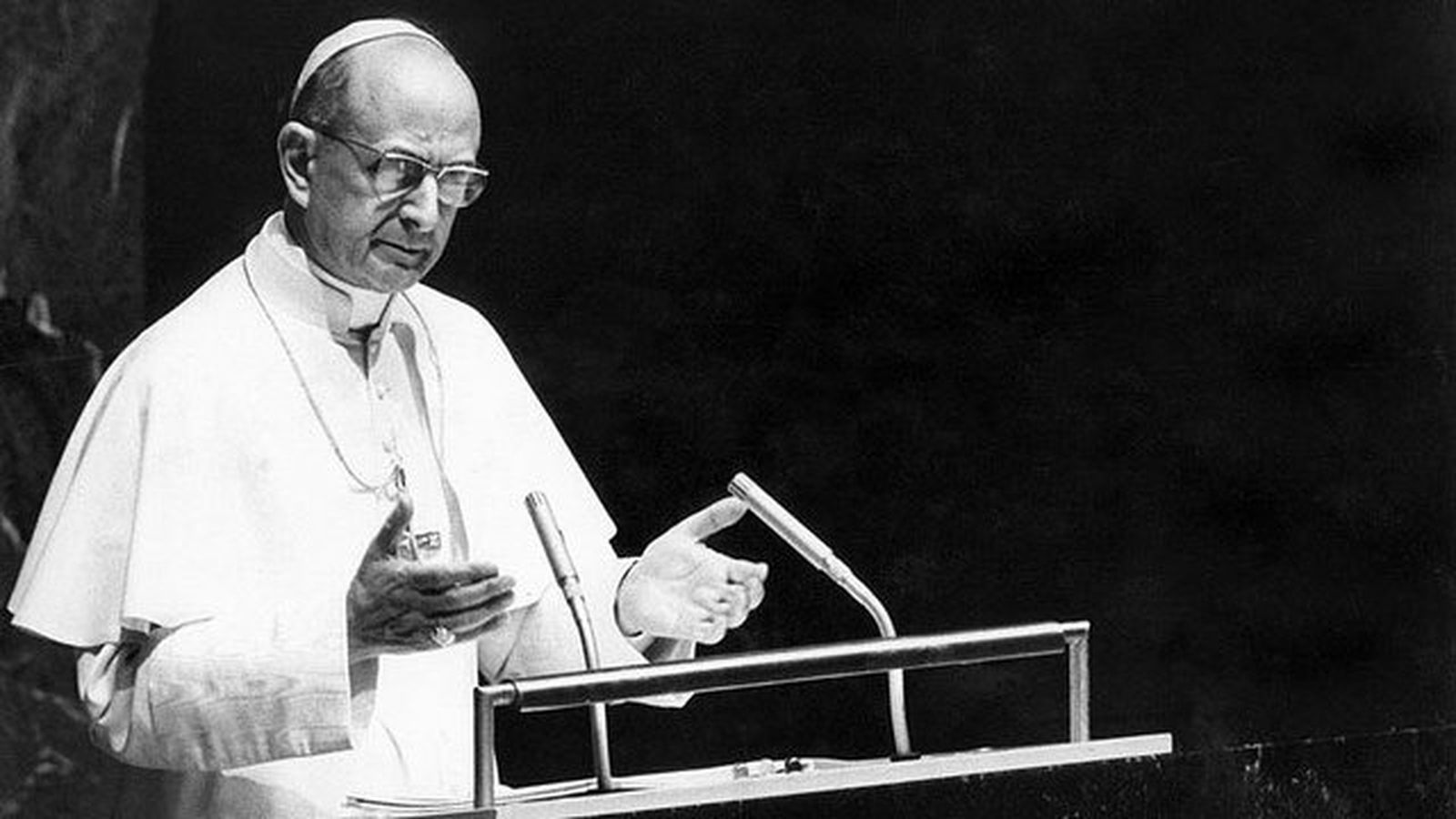 Papa Montini, en la ONU