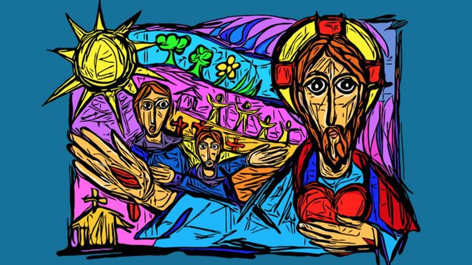 Jesús nos muestra las bienaventuranzas como camno de vida