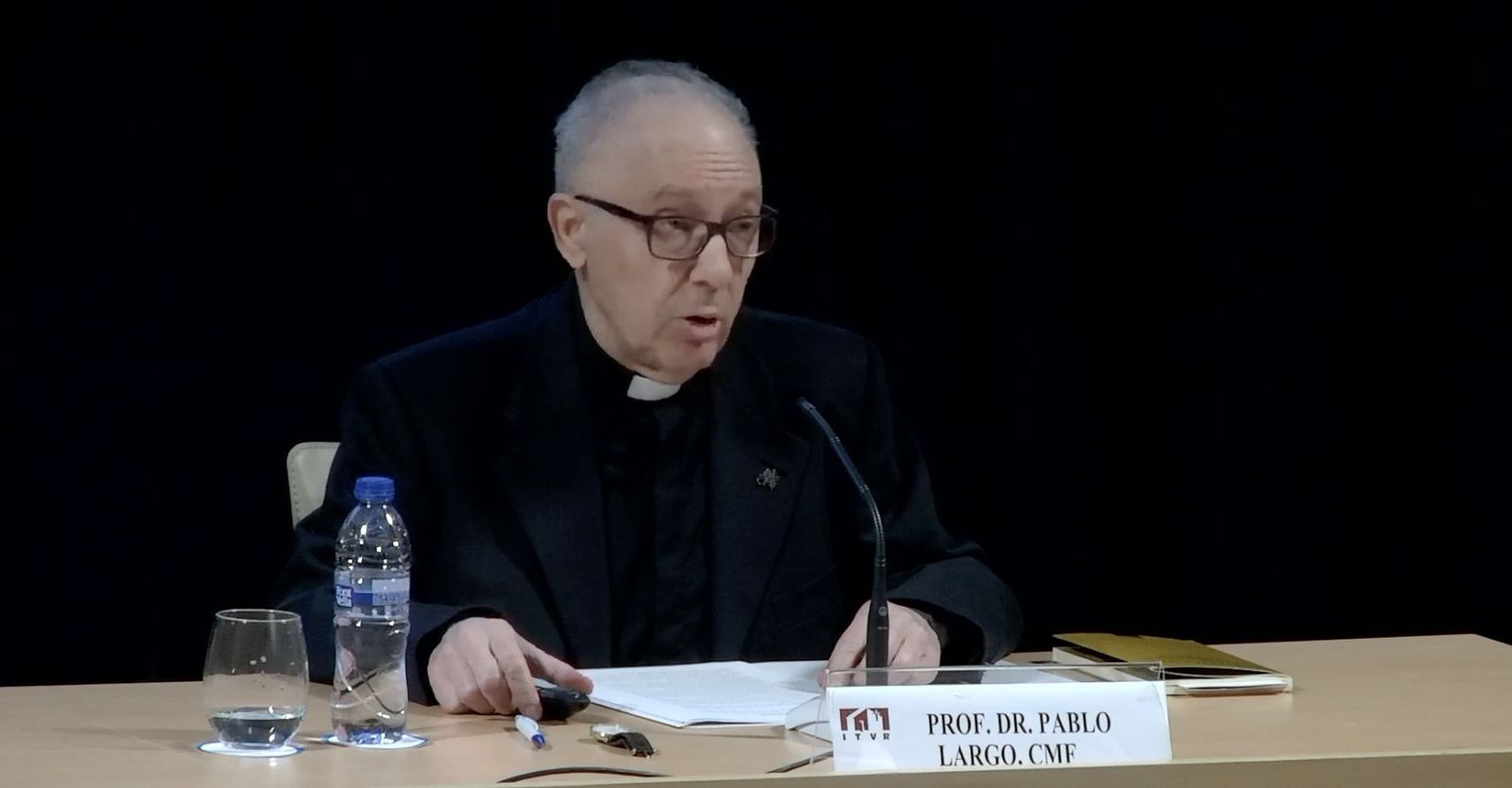 Pablo Largo, cmf, en el ITVR