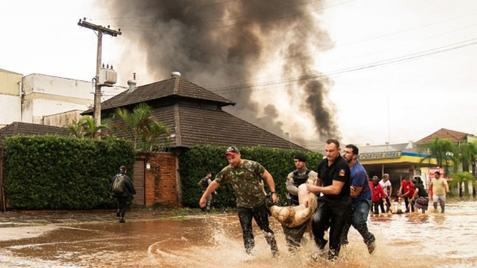 Inundaciones en Brasil