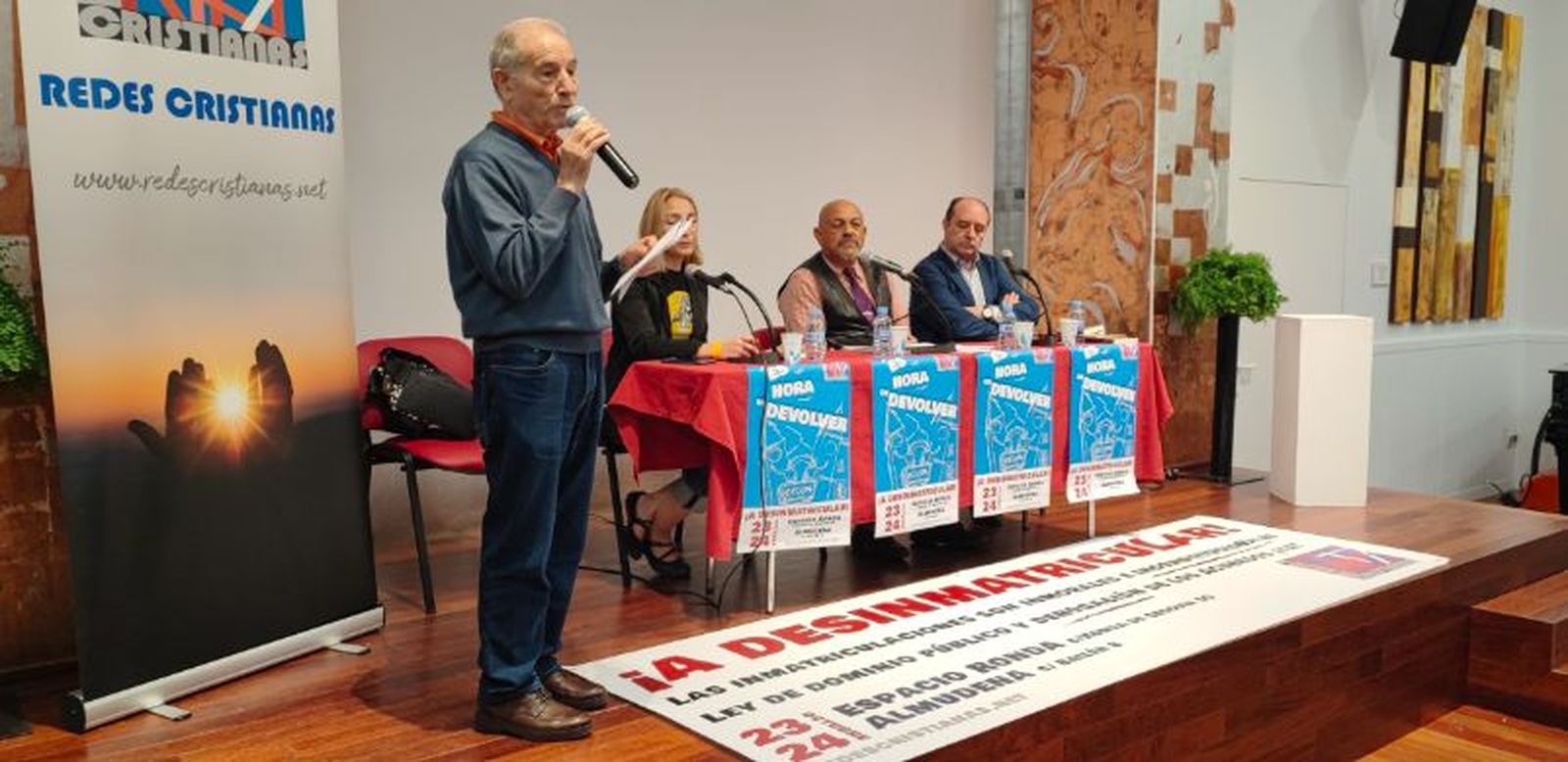 Presentación de las jornadas de Redes Cristianas