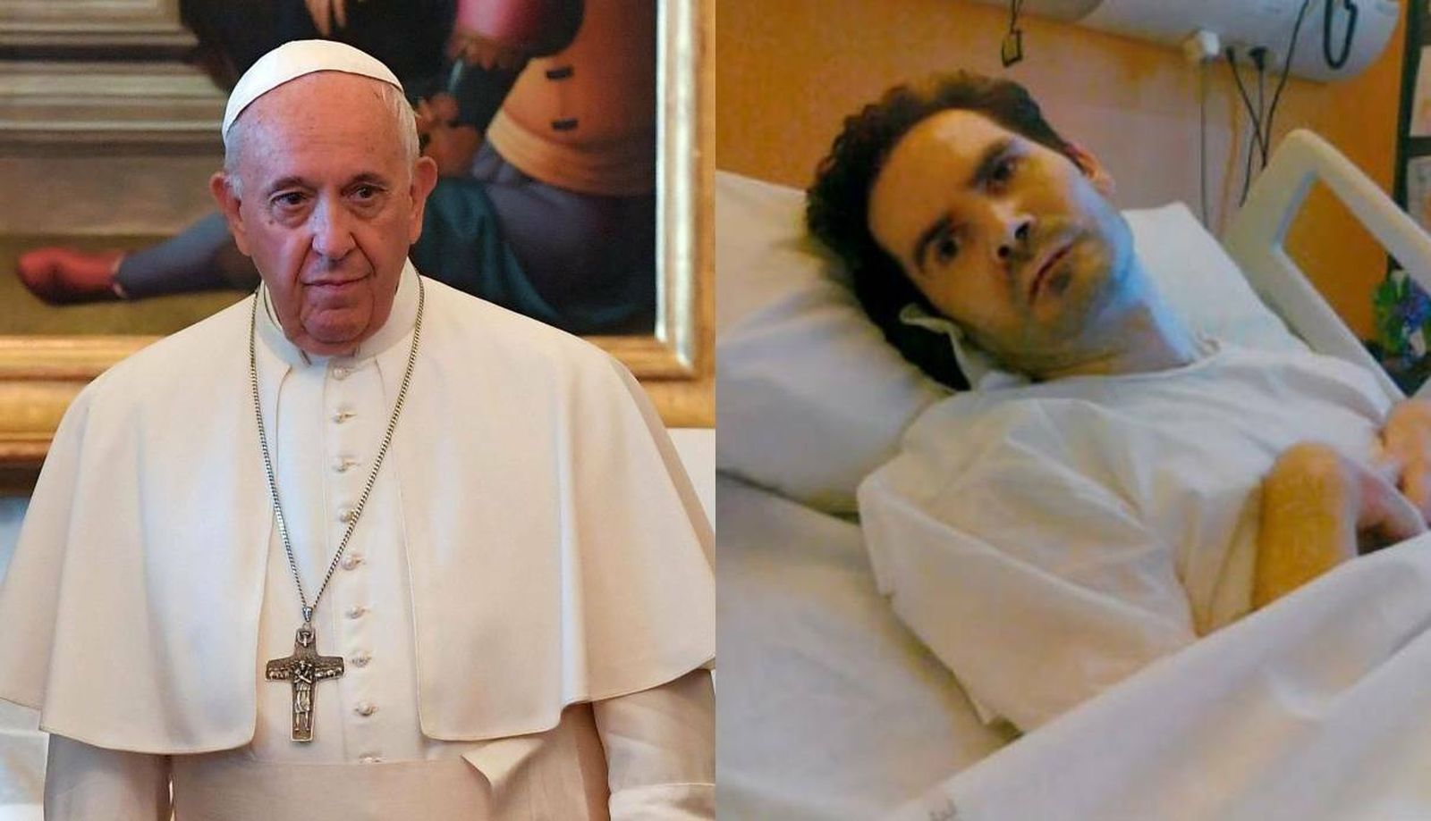 El Papa y el tetrapléjico francés Vincent Lambert