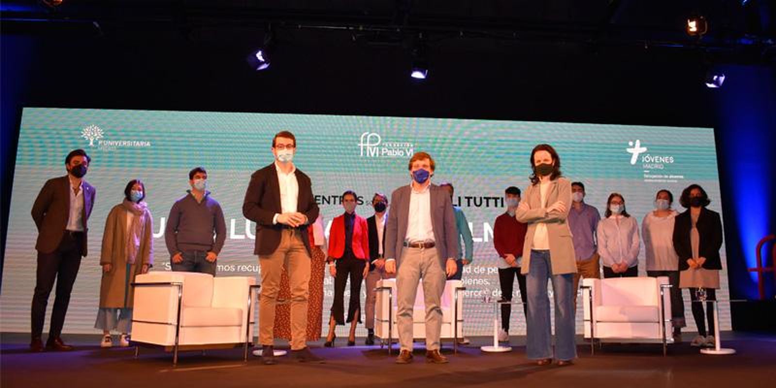 El alcalde Almeida en los encuentros sobre Fratelli tutti