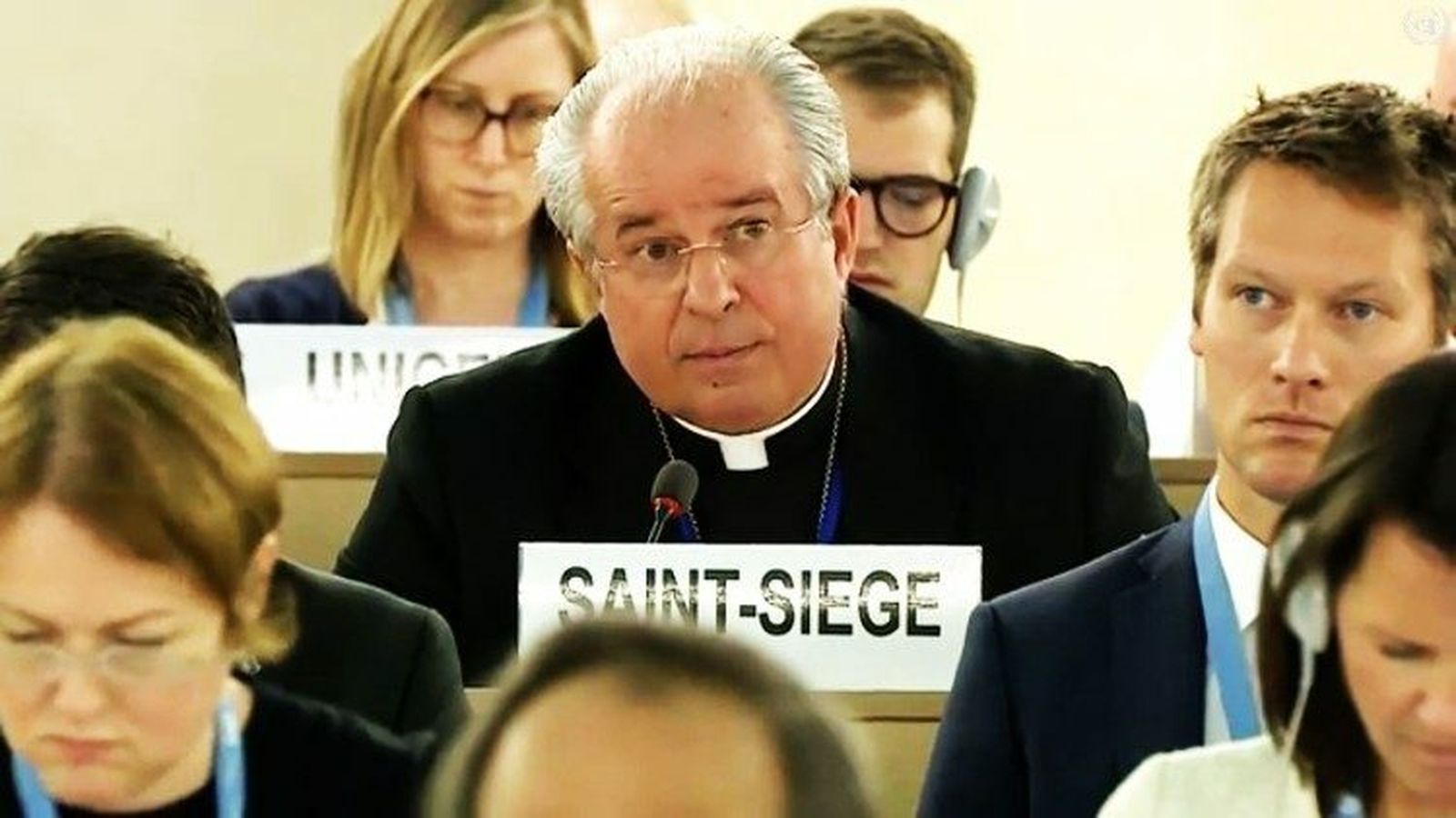 Monseñor Ivan Jurkovič, Observador Permanente de la Santa Sede ante la ONU en Ginebra