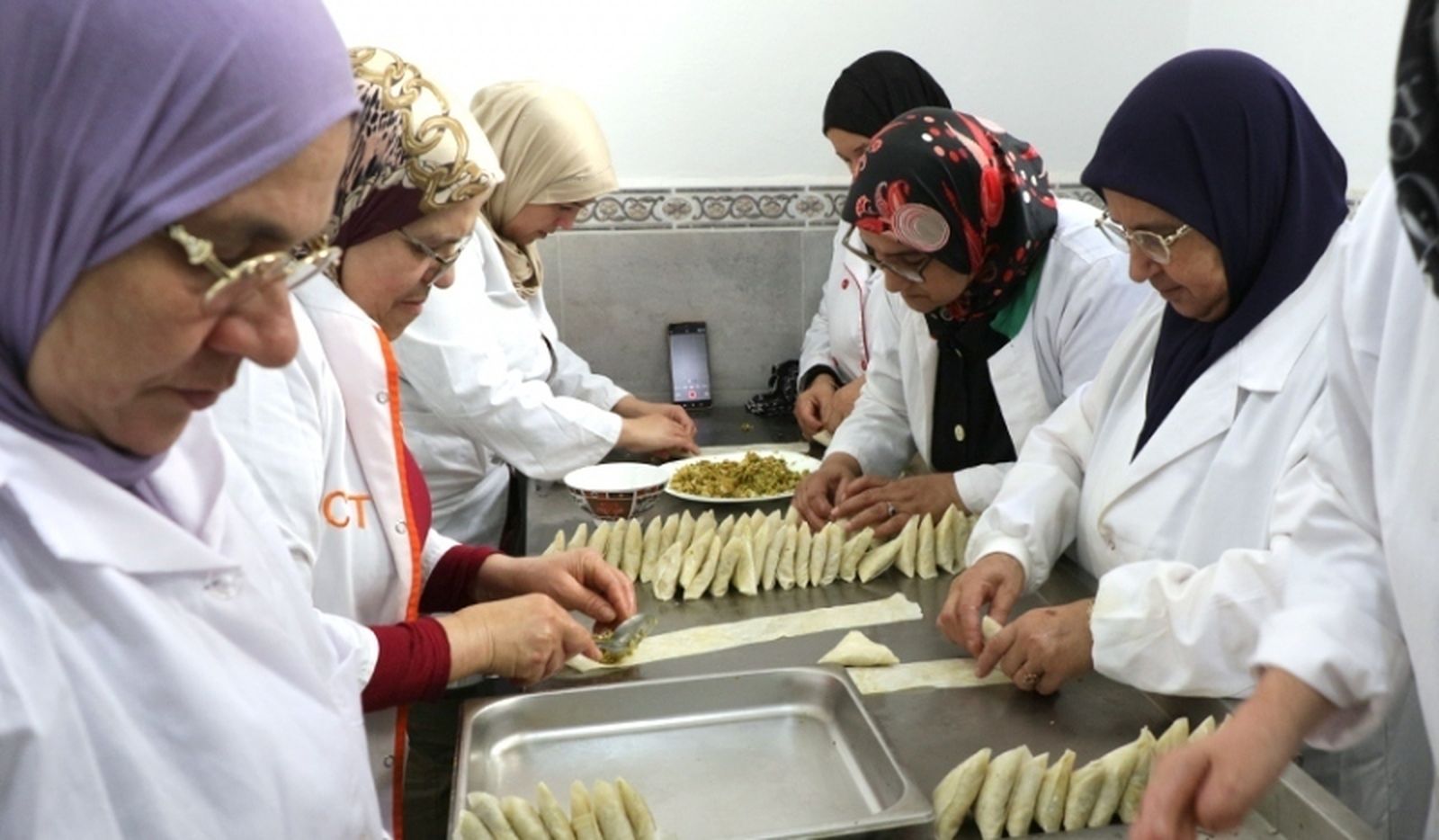 Cooperativa de mujeres en Tetuán. Proyecto de Manos Unidas y AMED